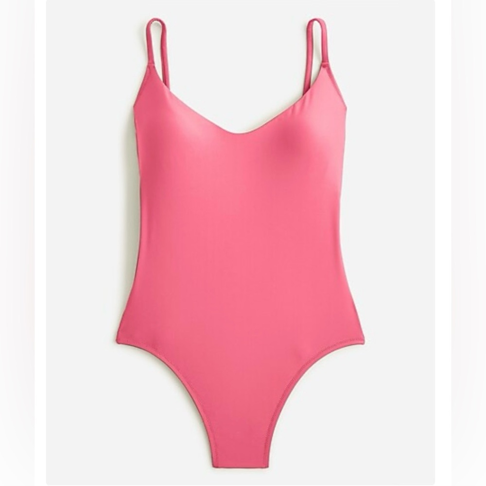 J CREW Scoop-Neck One Piece in Tea Rose, Size 20, NWT